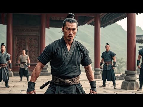 بيتعلم اسلوب قتال سري علي ايد اقوي معلم فنون قتال بيتصدي لجيش من الجنود للدفاع عن معلمة | ملخص فيلم