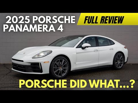 2025 Porsche Panamera 4   Sound||Exterior and Interior