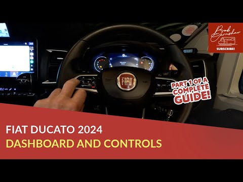 Fiat Ducato 2024 Pt 1/3 Dashboard And Controls