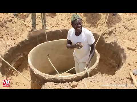 Construction d'un puits en Afrique / Sénégal / Well Africa / Vie Sans Frontières