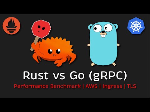 Go (Golang) vs. Rust performance benchmark