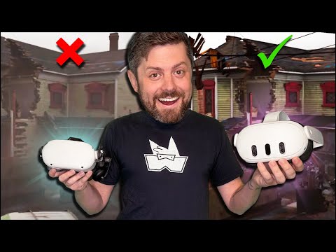 Exploring The Quest 3 And Jumping Into Actual Games To Compare Graphics