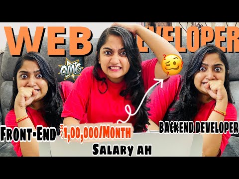 HOW to learn WEB DEVELOPMENT as beginner(Tamil)😯💯- Evlo salary earn panlama😯