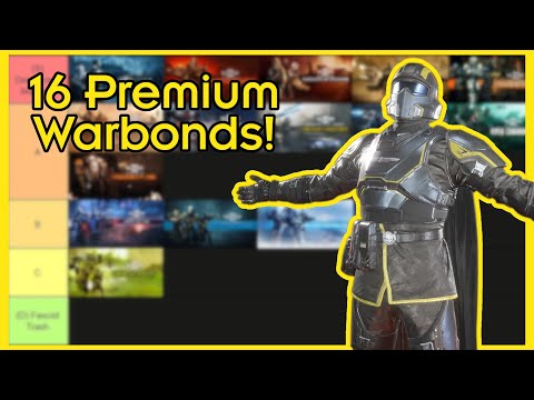 Ranking Every Warbond in Helldivers 2 - Liberty Day 2025 Special!