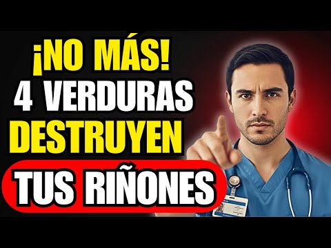 VERDURAS para tus Riñones: 4 que PROTEGEN y 4 que DEBES Evitar Ahora