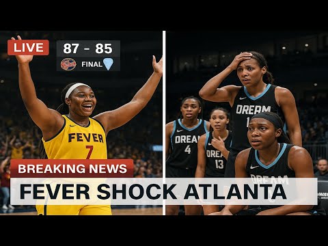 Fever SHOCKS Atlanta As Lexie Hull’s Game Saving Steal Sends Indy to the Semis