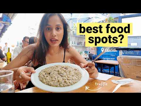 trying viral tiktok food spots in paris