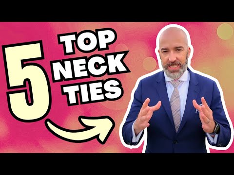5 FAVOURITE NECK TIES OF BEN FROM THE MY NICE TIE YOUTUBE CHANNEL