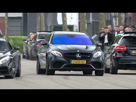 Modified AMG Carmeet ends in BURNOUT MADNESS!