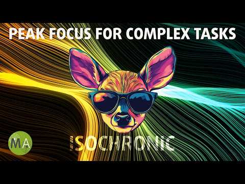 Peak Focus for Complex Tasks - Deer House Mix + Isochronic Tones
