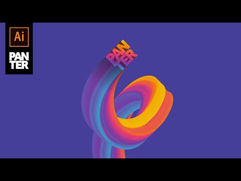 How to Replace Spine On Logo With Blend Tool | Adobe Illustrator Tutorial