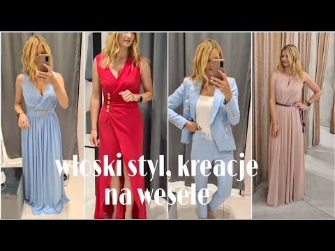 Przegląd włoskich sklepów - sukienki weselne i kreacje na komunię