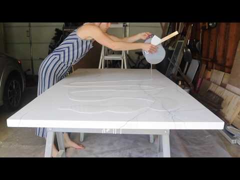 Epoxy Countertops vs Concrete Counters vs a Solid Surface Counter | WHICH ONE IS BEST TO DIY?