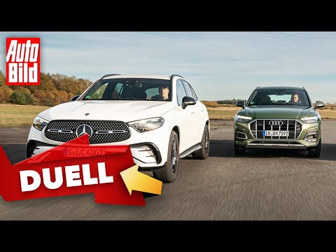 Audi Q5 vs. Mercedes GLC (2022) | Modern SUV classics compared | Duel with Dennis Petermann