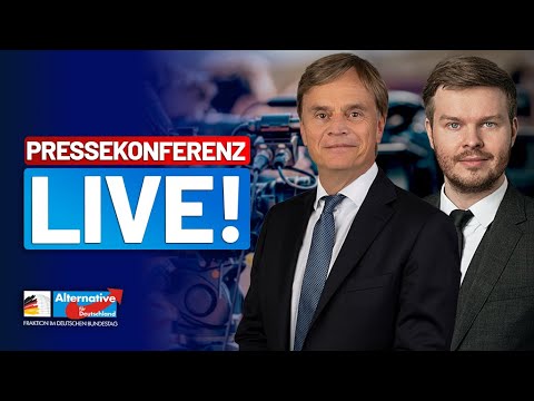 LIVE: Pressekonferenz der AfD-Fraktion - Diese Woche im Bundestag