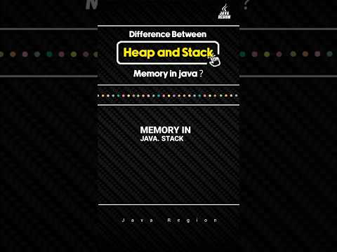 Java interview questions and answers | Difference between Heap and Stack memory in java