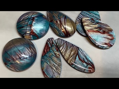 Polymer Clay Faux Labradorite