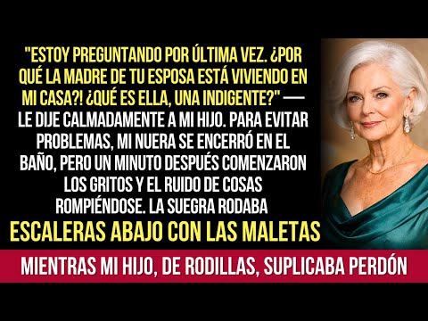 Por Qué La Madre De Tu Esposa Está Viviendo En Mi Casa? Ella Es Una Indigente? Pregunté Calmadamente