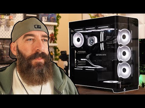 Zebra PC Build in the new Corsair FRAME 4500X PC Case!