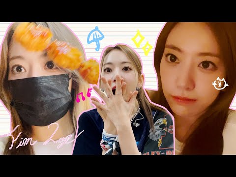 [FIM-LOG] 사쿠라 브이로그 #4 l 감성 가득한 꾸라의 룸 투어&일기 📖 휴게소 먹방은 덤 🌭