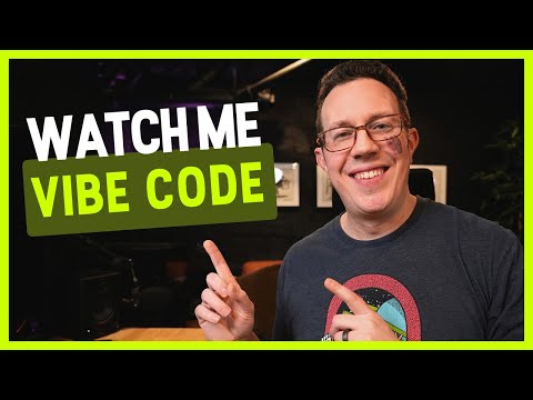 Vibe Coding LIVE - A complete app in 1 hour?
