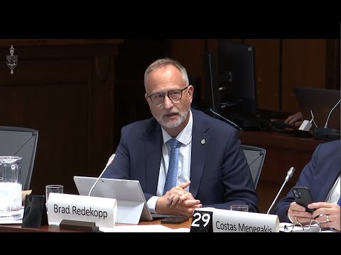 Brad Redekopp 2025年10月21日移民委員會發言