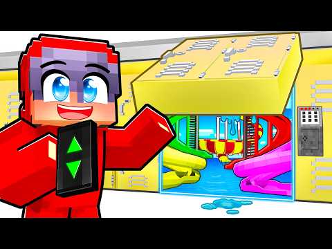 Building a SECRET WATERPARK in School!