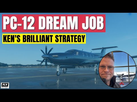How Ken Became a Corporate Pilot Flying a PC 12 With Only 750 Hours