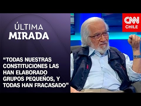 Profesor Gabriel Salazar y la historia constitucional de Chile | Última Mirada
