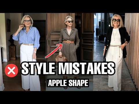 9 Style Mistakes for Women with a Large Tummy, Apple Shape, or Short Torso!
