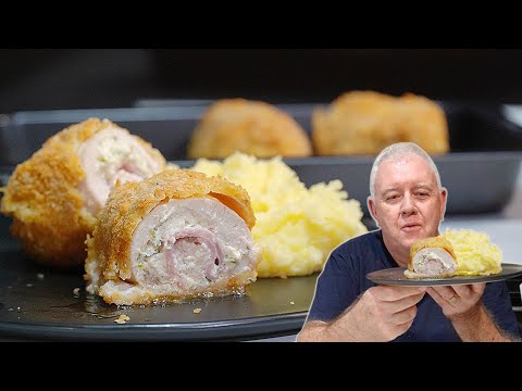 Ultimate Chicken Cordon Bleu Rolls – Crispy, Juicy & Garlic Loaded!