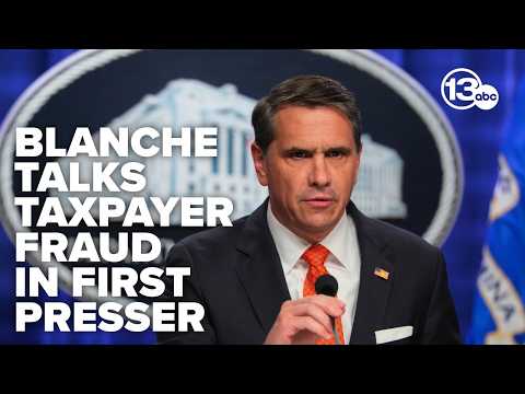 FULL: Acting AG Todd Blanche holds 1st press briefing since Bondi's firing, talks anti-fraud efforts