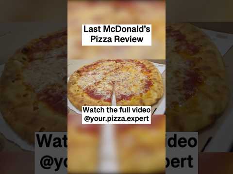 Dave knows NOTHING about good pizza #pizzareview #orlandoflorida #mcdonalds