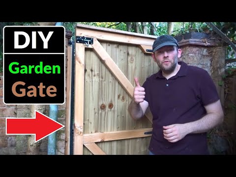 Building a Garden Gate on a Budget. (DIY Woodworking Project)
