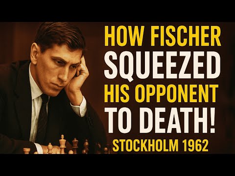 Bobby Fischer's Ruthless Endgame Domination Over Barcza! | Stockholm Interzonal 1962