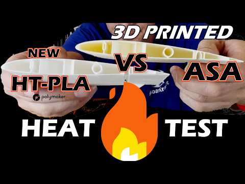 🔥Hi Temp PLA🔥 for 3D printing airplanes - for real? - vs ASA - how to from SoarKraft - Polymaker new