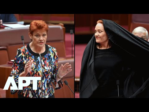 Australia Senate Suspends Pauline Hanson Over Burqa Stunt | Hanson Says, "It's Hypocritical" | APT
