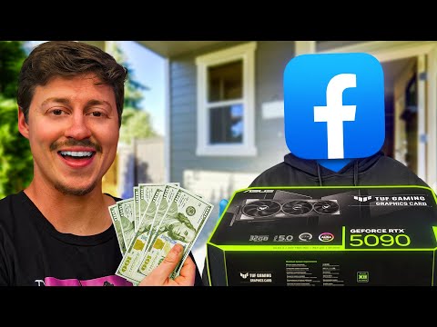 Facebook Marketplace Gaming PC Challenge - ONLY Parts From Facebook