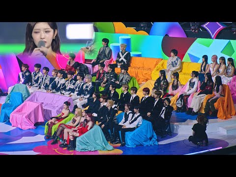 [눈물 바다가 된 아이브 IVE 올해의 앨범상+VCR ] 에스파,NCT DREAM,뉴진스,제로베이스원,라이즈, Reaction @231202 2023 mma 멜론뮤직어워드 직캠