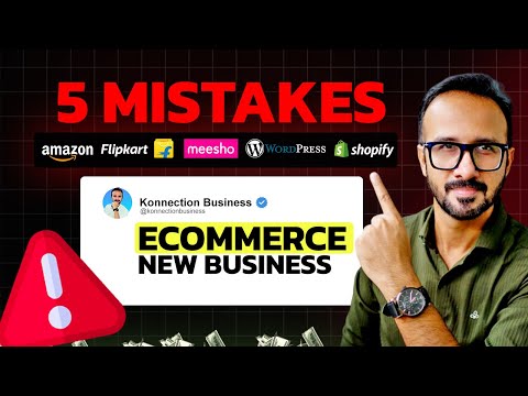5 Mistakes Beginners Make Before Starting an Ecommerce Business in India (Amazon, Flipkart, Meesho)