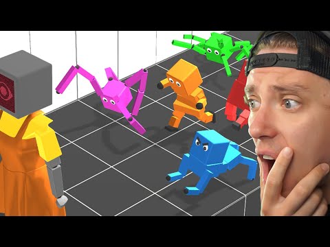 Reacting To AI Learns Red Light Green Light (Squid Games)