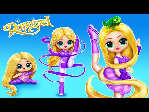 How Rapunzel Became a Gymnast / LOL OMG Ideas