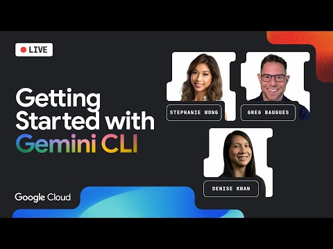 Google Cloud Live: Getting started with Gemini CLI