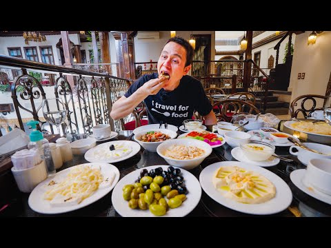 Staying at a 5 Star Hotel in Syria!! 🇸🇾 Breakfast + Full Room Tour in Damascus!