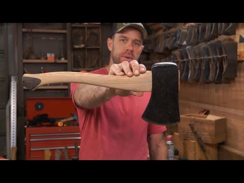 Hanging an Axe: Tips for Setting the wedge