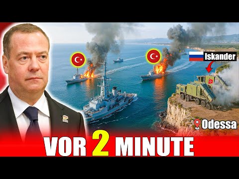 Odessa unter Beschuss – Russlands Iskander-Raketen versenken türkische & NATO-Schiffe im Hafen!
