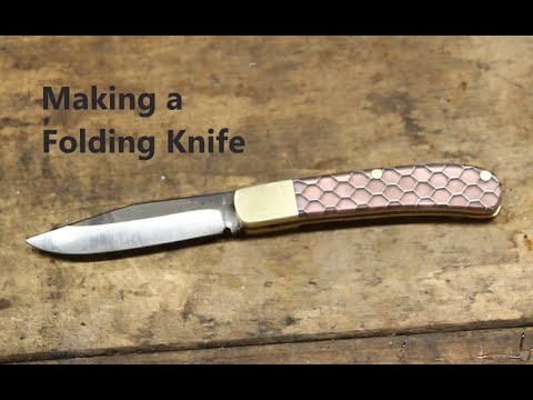 Making a slip joint folding knife