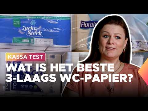 Welk merk toiletpapier is het best? | Kassa Test