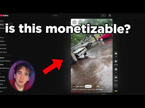 what yt shorts are vs. aren't monetizable