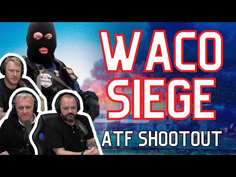 The ATF Battle & Cult of Waco - Popo Medic REACTION!! | OFFICE BLOKES REACT!!